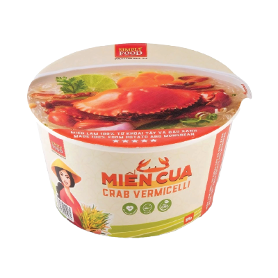 Instant Glass Noodles Artificial Crab Flavor