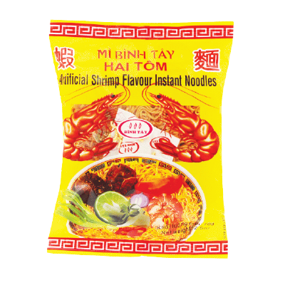 Instant Ramen Noodles Artificial Shrimp Flavor