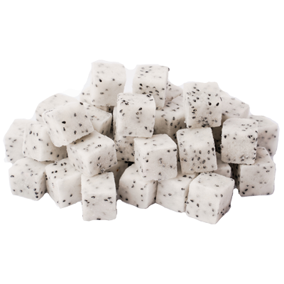 Diced White Dragon Fruit