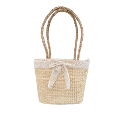 Fashionable Water Hyacinth Hand Bag for Women