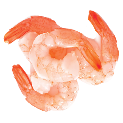 Black Tiger Shrimp Cooked Peeled and Deveined Tail Off
