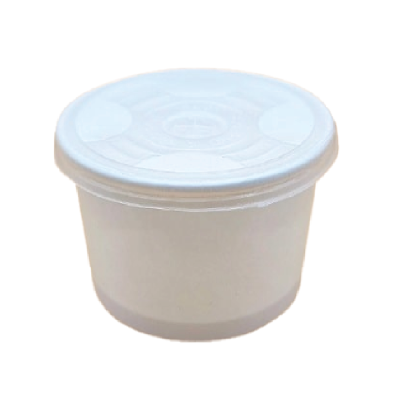 White paper Pot